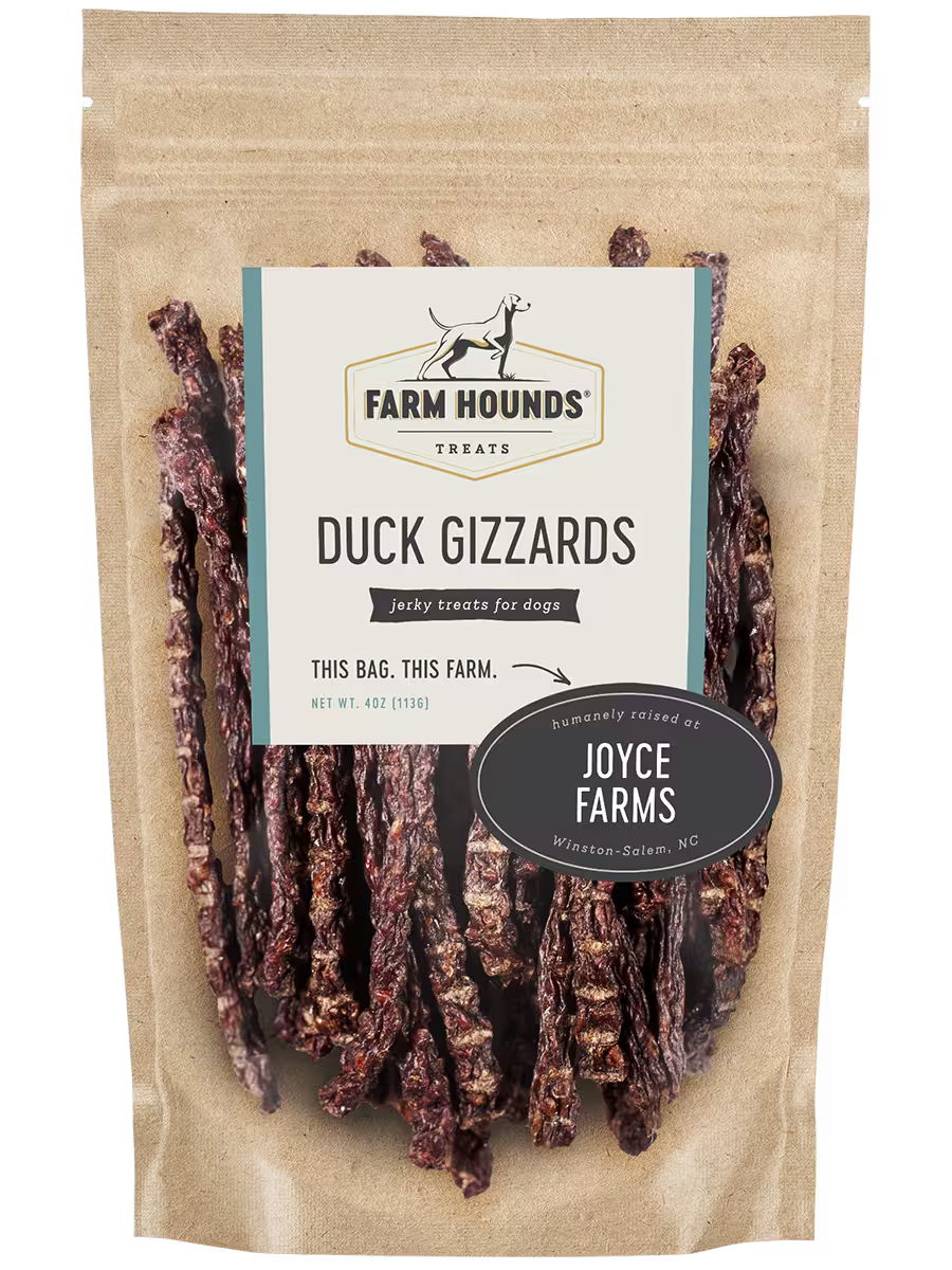 Duck Gizzard Sticks Gizzards Farm Hounds
