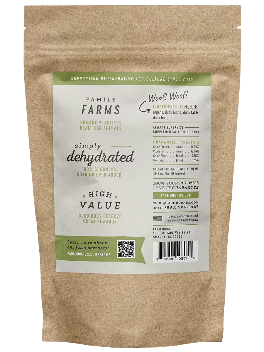 Duck Strips Treats Farm Hounds