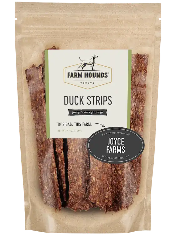 Duck Strips Treats Farm Hounds