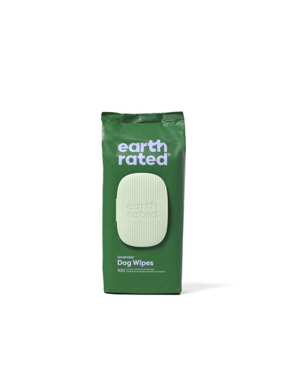 Earth Rated Lavender Dog Grooming Wipes 100ct Dog Grooming Earth Rated