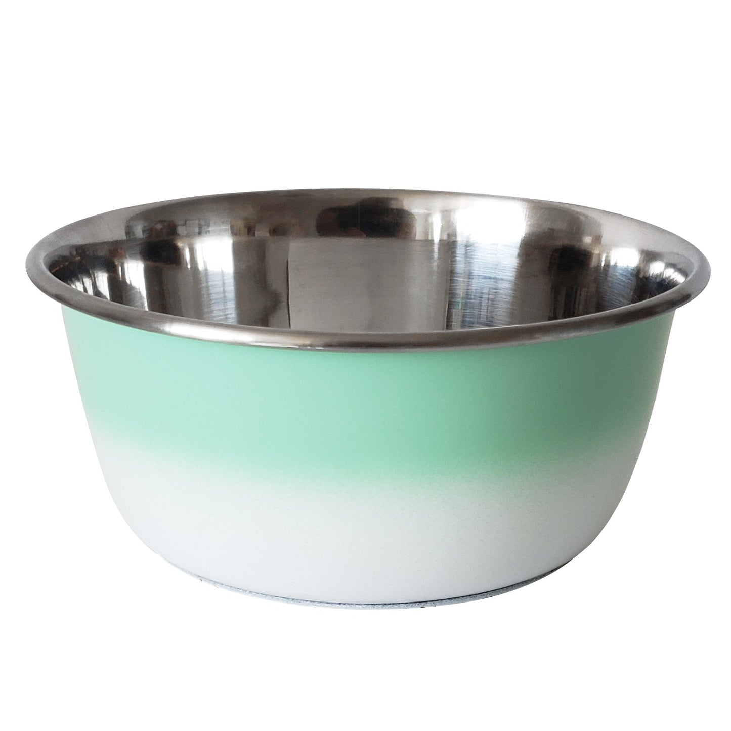 Deep Dog Bowl – Stainless Steel Bowl, Ideal for Small, Medium & Large Dogs – Mint Green Deep Bowls American Pet Supplies