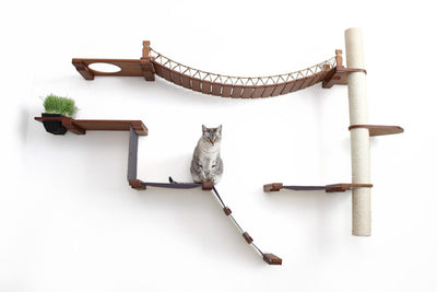 The Expedition - Cat Jungle Gym Wall System Cat Condo Catastrophic Creations