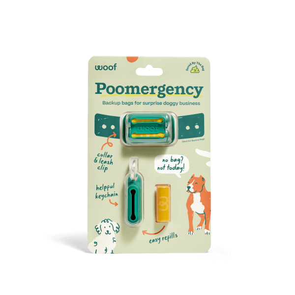 Poomergency Forest Green Woof