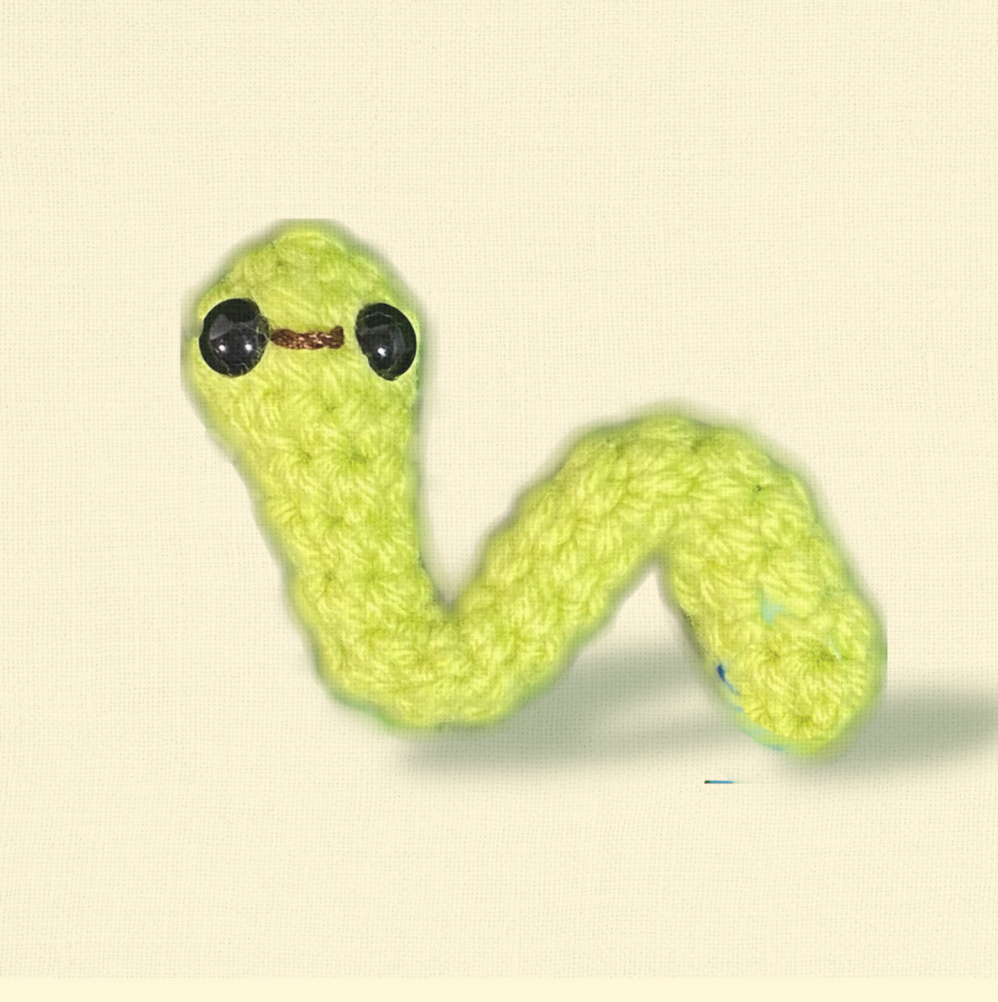 Noodle the inchworm | lightweight cat toy cat toy Chunkles