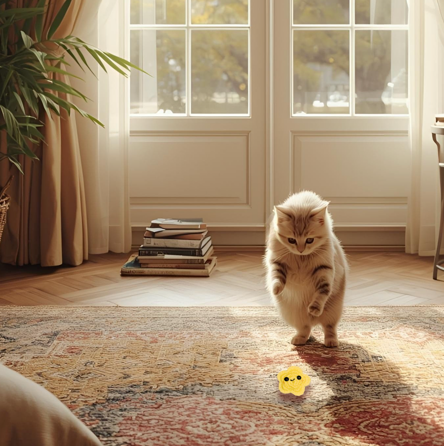 Twila L'etoile | lightweight cat toy with crinkles cat toy Chunkles