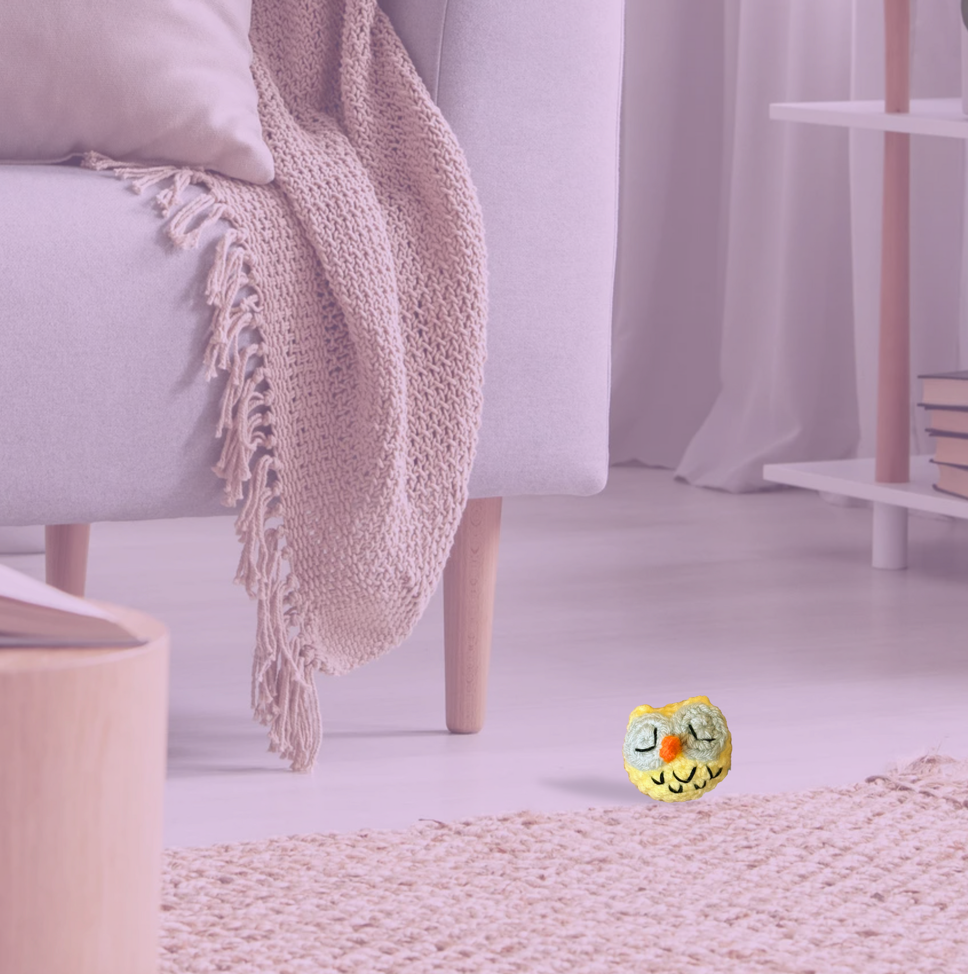 Yolk the owl | lightweight cat toy cat toy Chunkles