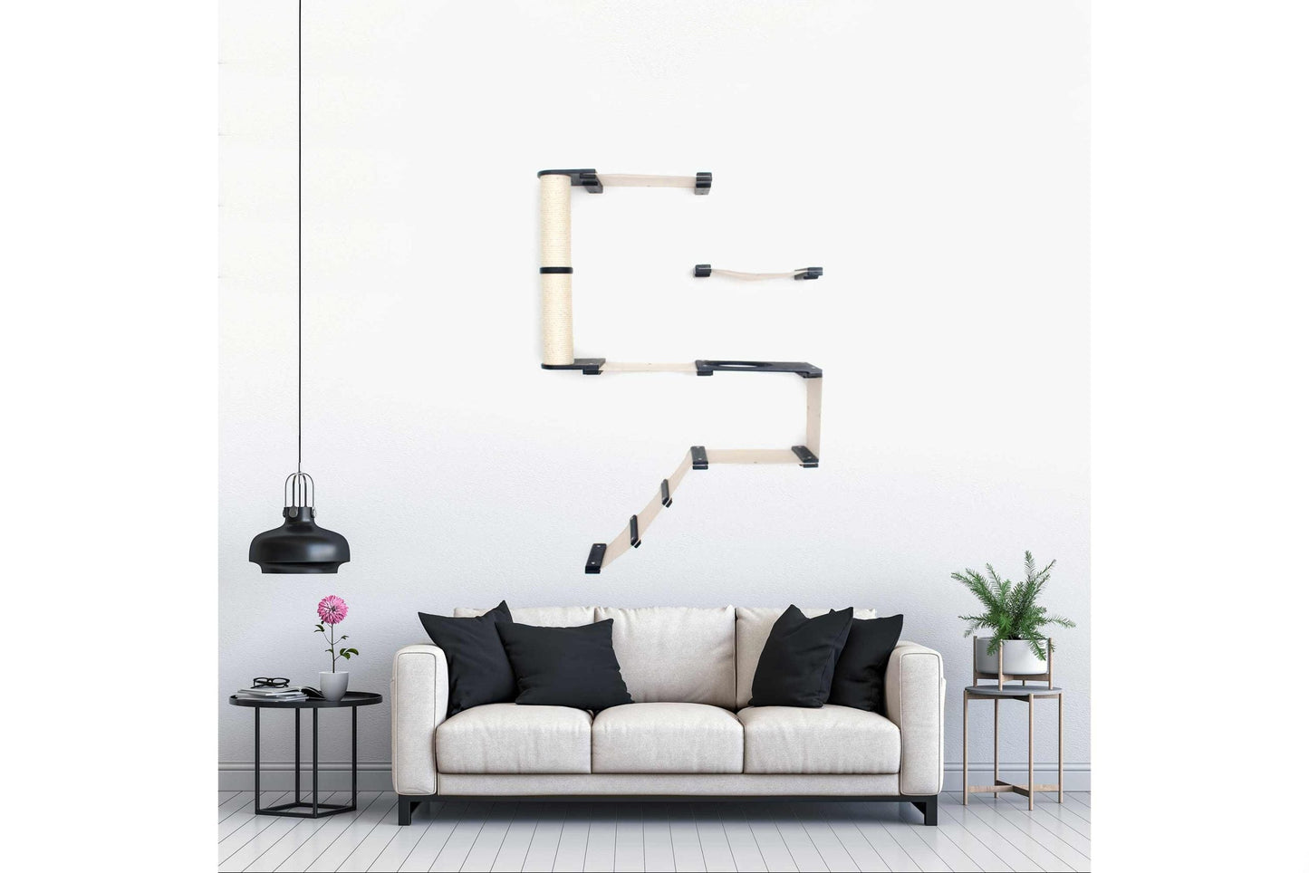 The Deluxe Cat Fort - Modern Cat Condo Cat Condo Catastrophic Creations