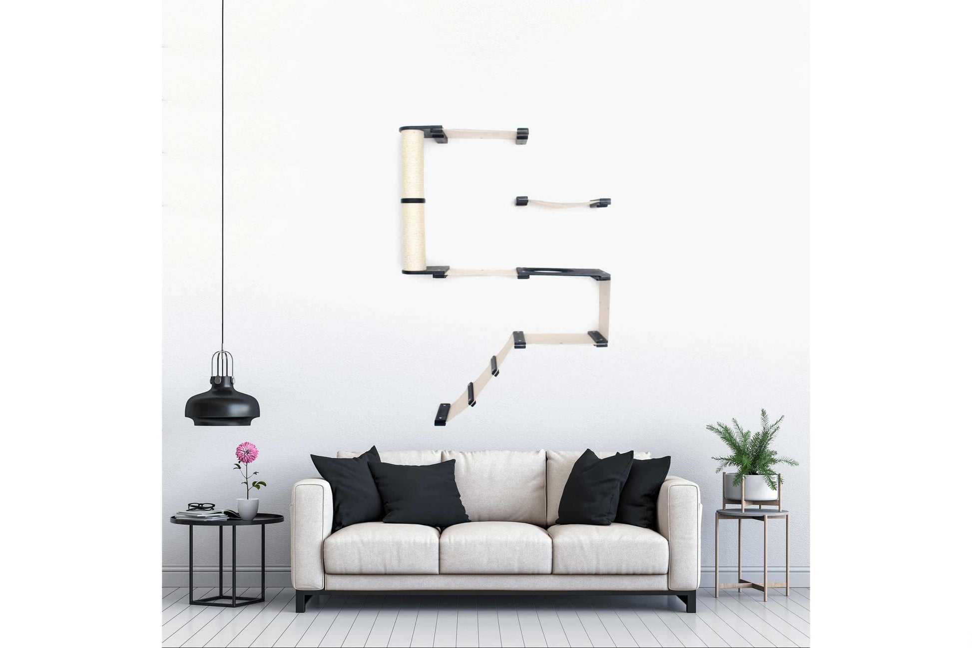 The Deluxe Cat Fort - Modern Cat Condo Cat Condo Catastrophic Creations