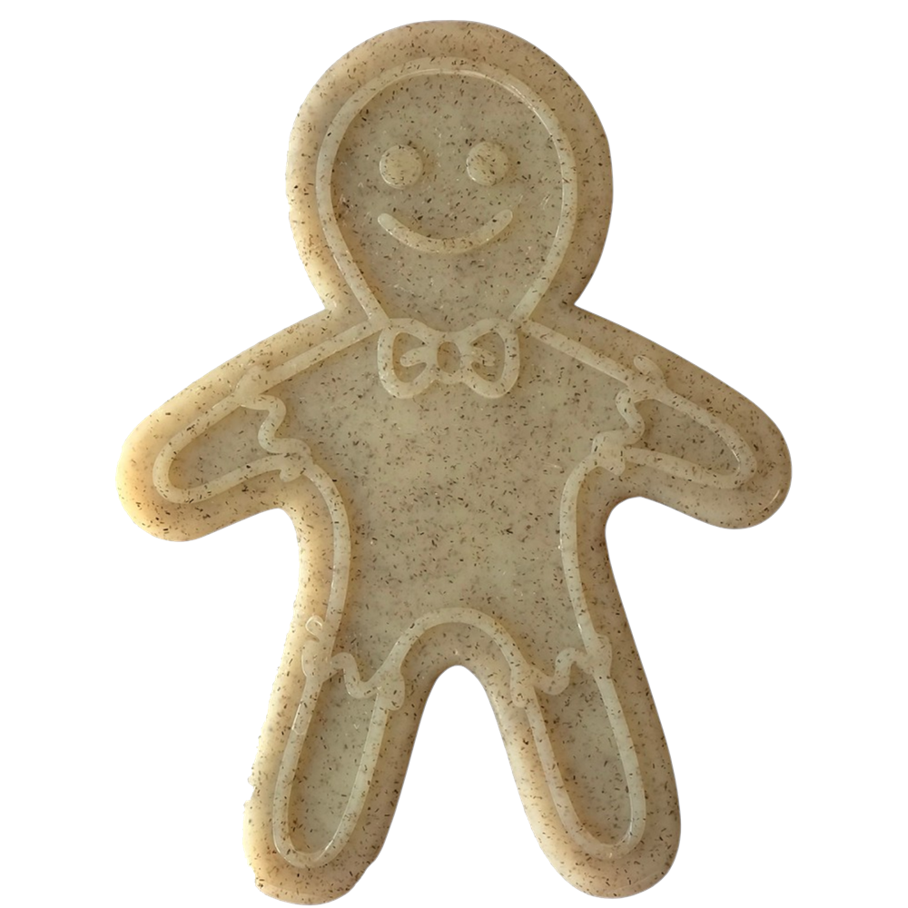 Gingerbread Man Ultra Durable Nylon Dog Chew Toy Nylon Dog Toys SodaPup/True Dogs, LLC