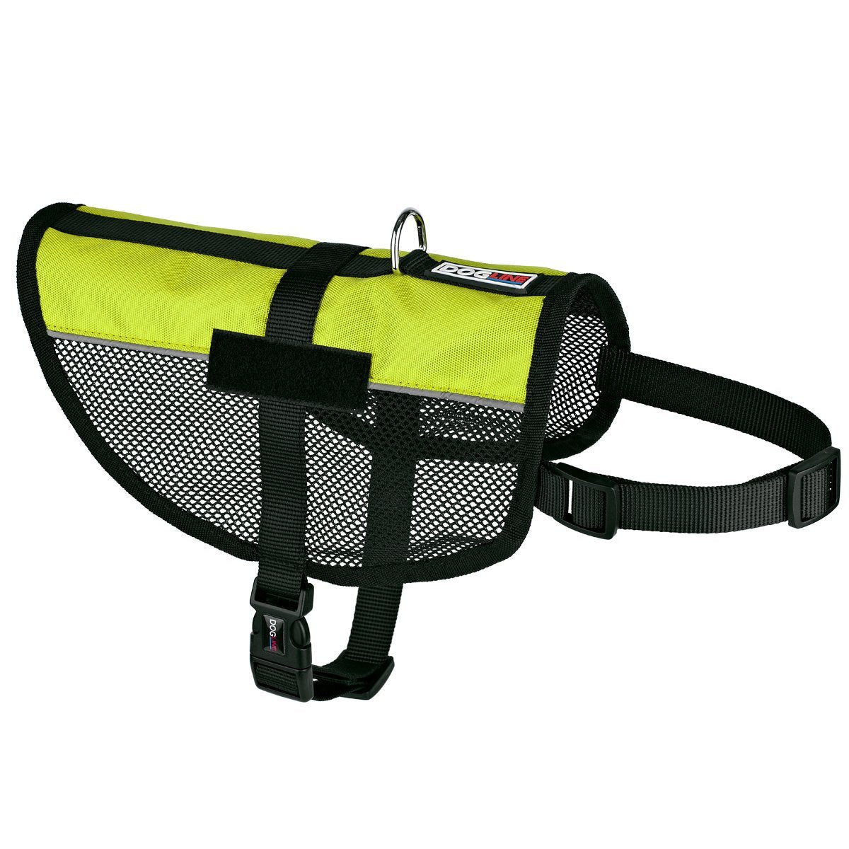 MaxAire Mesh Dog Vest Harness Lime Green Dog Harnesses Dogline