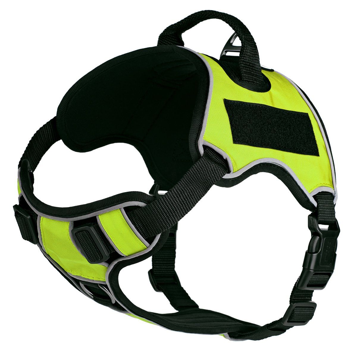 Dogline Quest Multi-Purpose No Pull Dog Harness Green Dog Harnesses Dogline