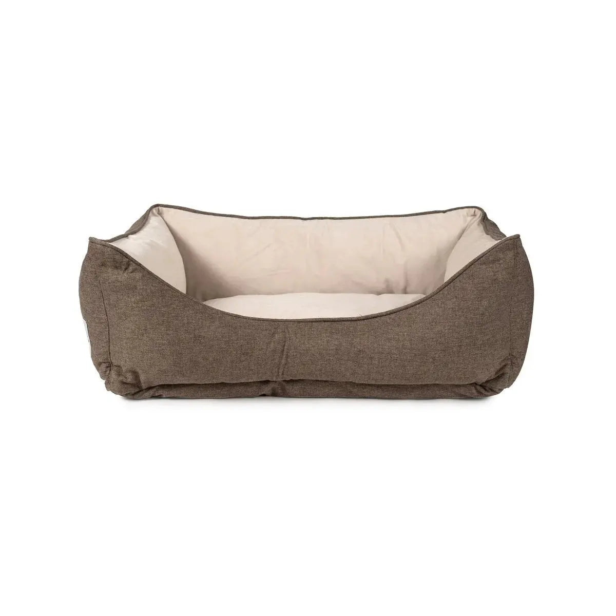 GreenDog Kuddler Dog Bed - Luxe Neutral Coffee K9 Outdoors