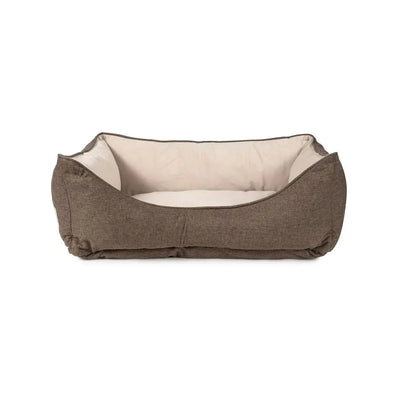 GreenDog Kuddler Dog Bed - Luxe Neutral Coffee K9 Outdoors