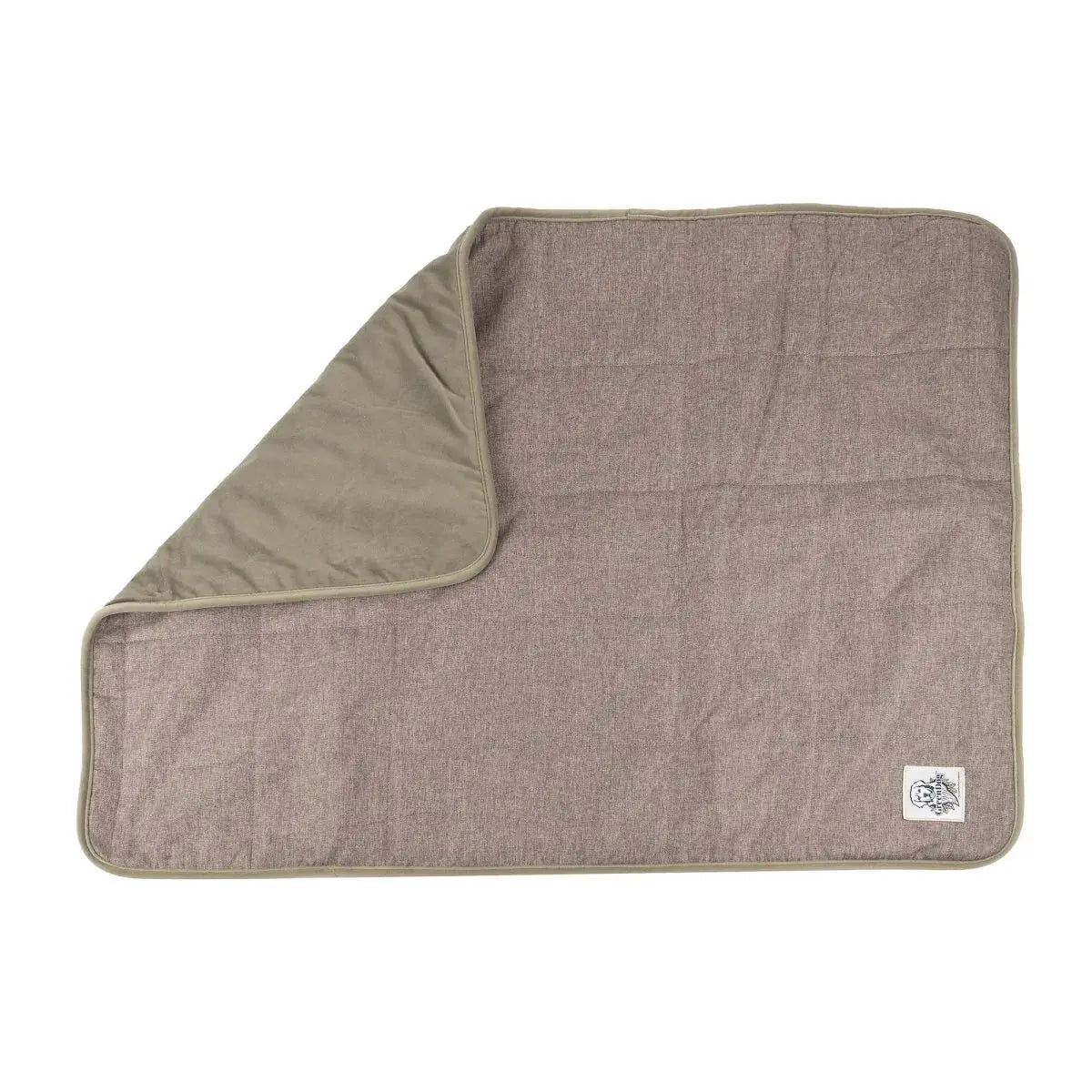 GreenDog Crate Blanket Dog Blanket - Luxe Neutral Light Gray K9 Outdoors