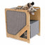 The Grotto - Short Cat Tree for Small Spaces Cat Condo Catastrophic Creations