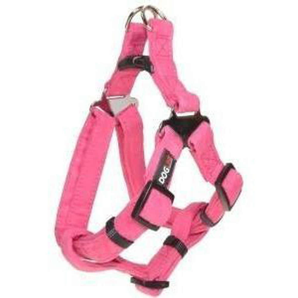 Comfort Microfiber Flat Step-In Dog Harness Pink Dog Harnesses Dogline