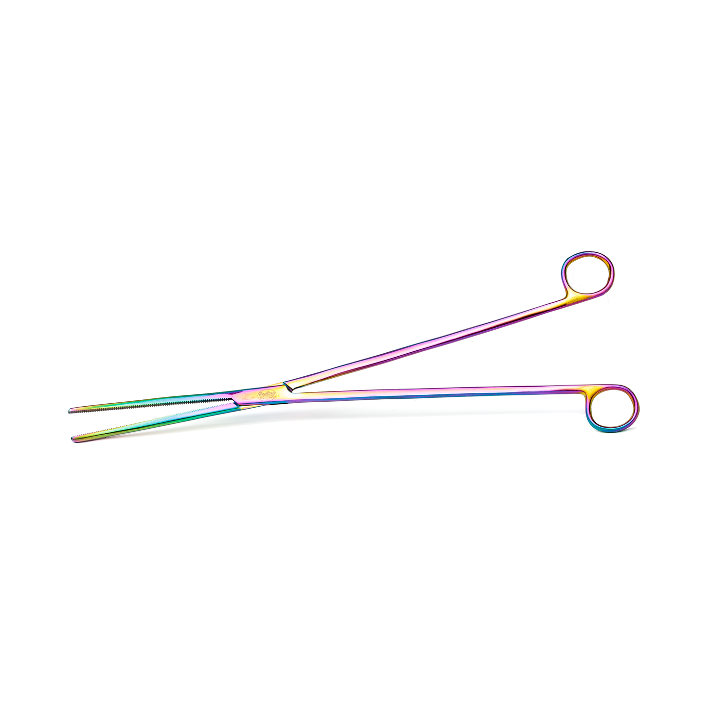 Signature Series Hemostats - Straight 12" Oil Slick Tools ReptiChip LLC