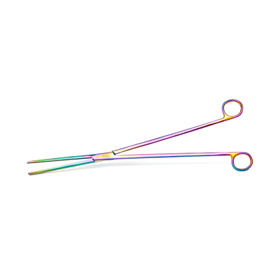 Signature Series Hemostats - Straight 12" Oil Slick Tools ReptiChip LLC