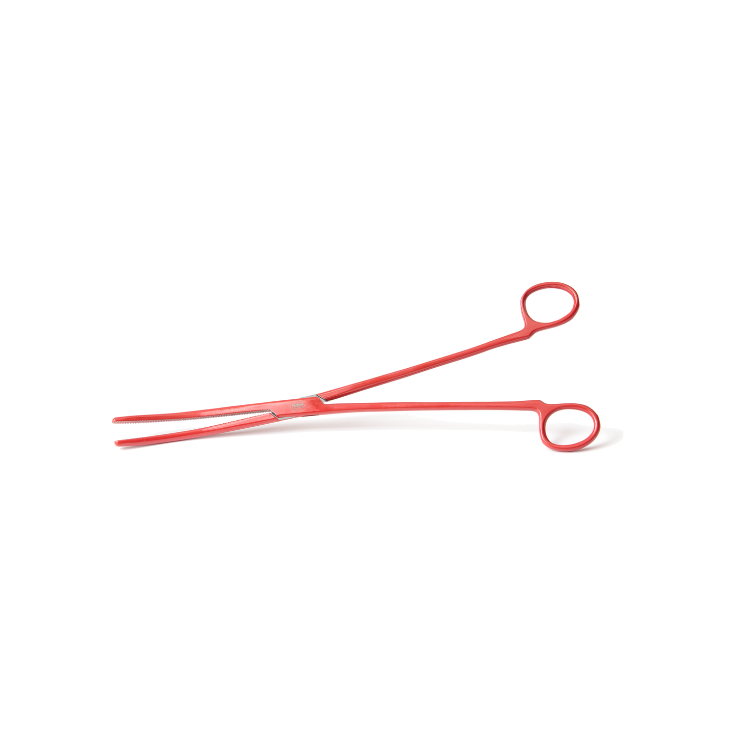 Signature Series Hemostats - Angled Red Tools ReptiChip LLC