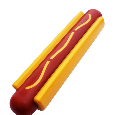 Hot Dog Nylon Dog Toy for Aggressive Chewers | USA Made | SodaPup Nylon Dog Toys SodaPup/True Dogs, LLC