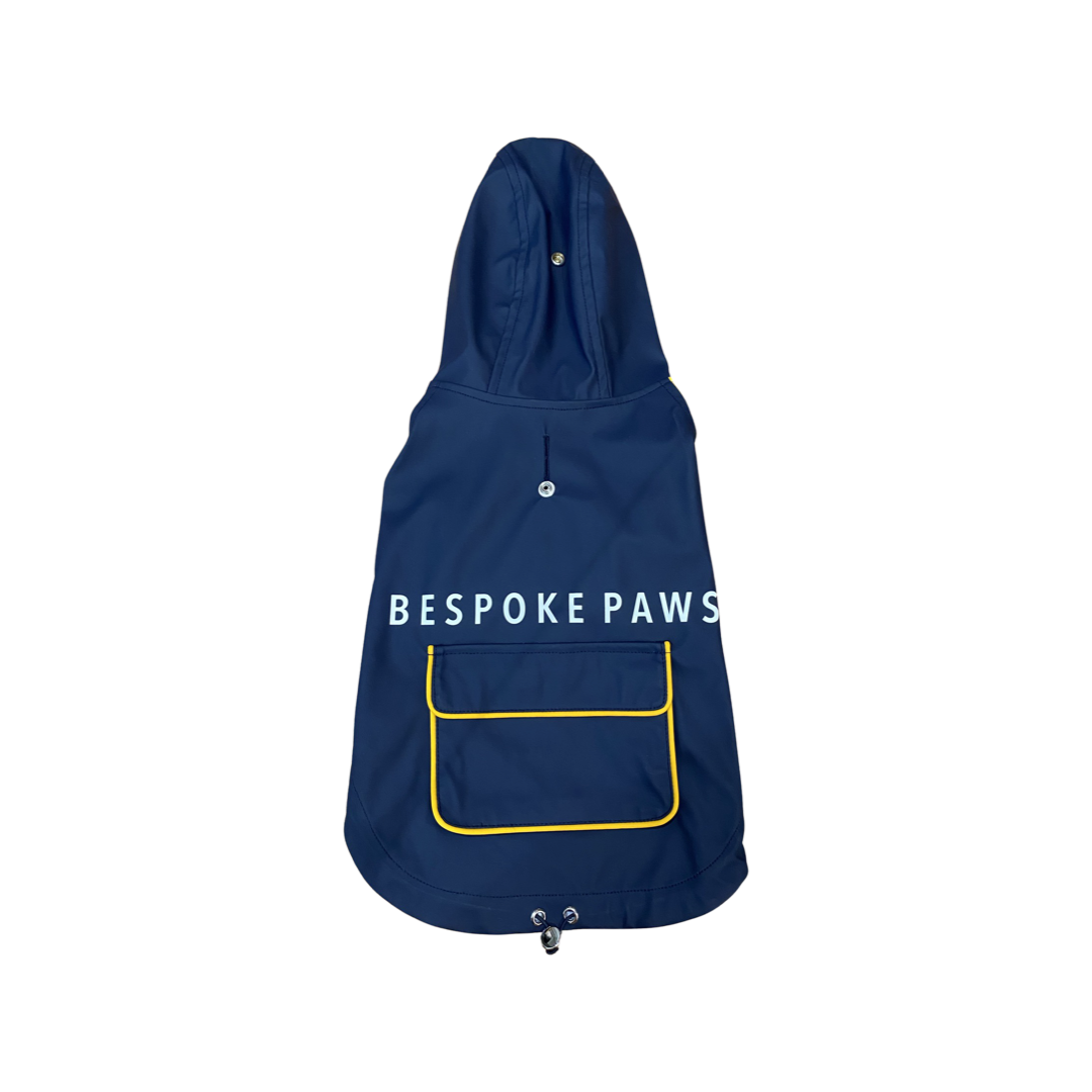 Evan Water Repellant Pet Raincoat Coats BESPOKE PAWS