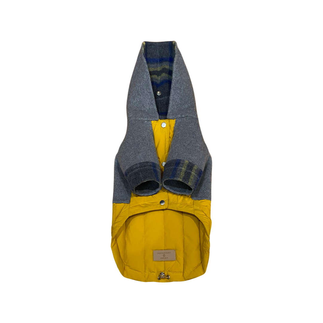 Erin Double face, Down Puffer Hoodie Coats BESPOKE PAWS