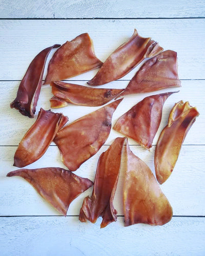 Pig Ears Cut 1lb Naked Beasts