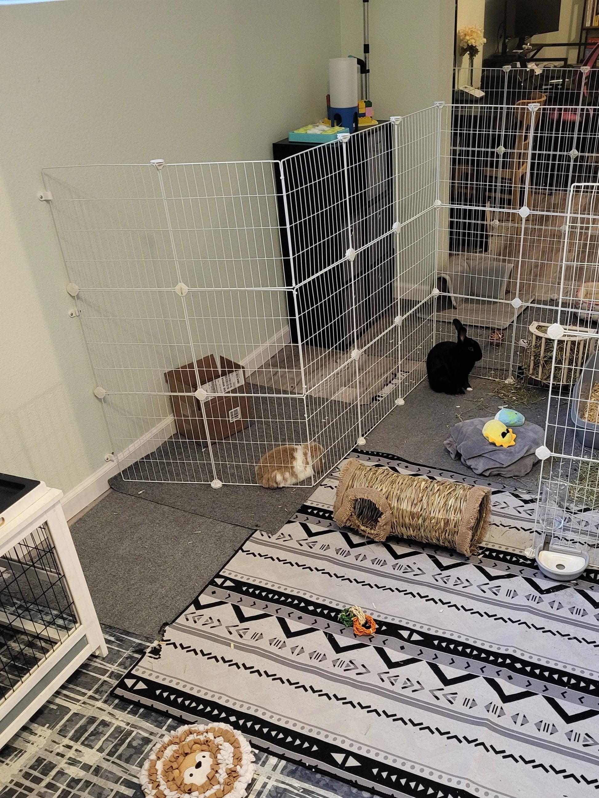 XPen Wall Mount Brackets - Long Design for Custom Pet Pen Configurations (4-Pack) Pet Hardware Bunny Business