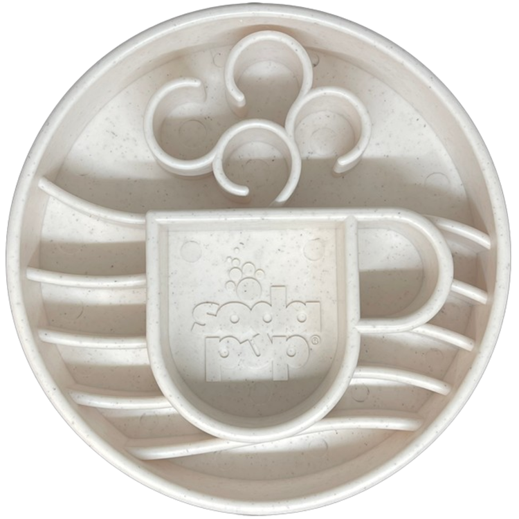 Java eBowl Deep Slow Feeder Dog Bowl for Enrichment | USA Made Speckled Java eBowl EBOWL SodaPup/True Dogs, LLC