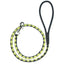 Soft Leather Dual-Color Braided Round Lead Dog Leashes Dogline