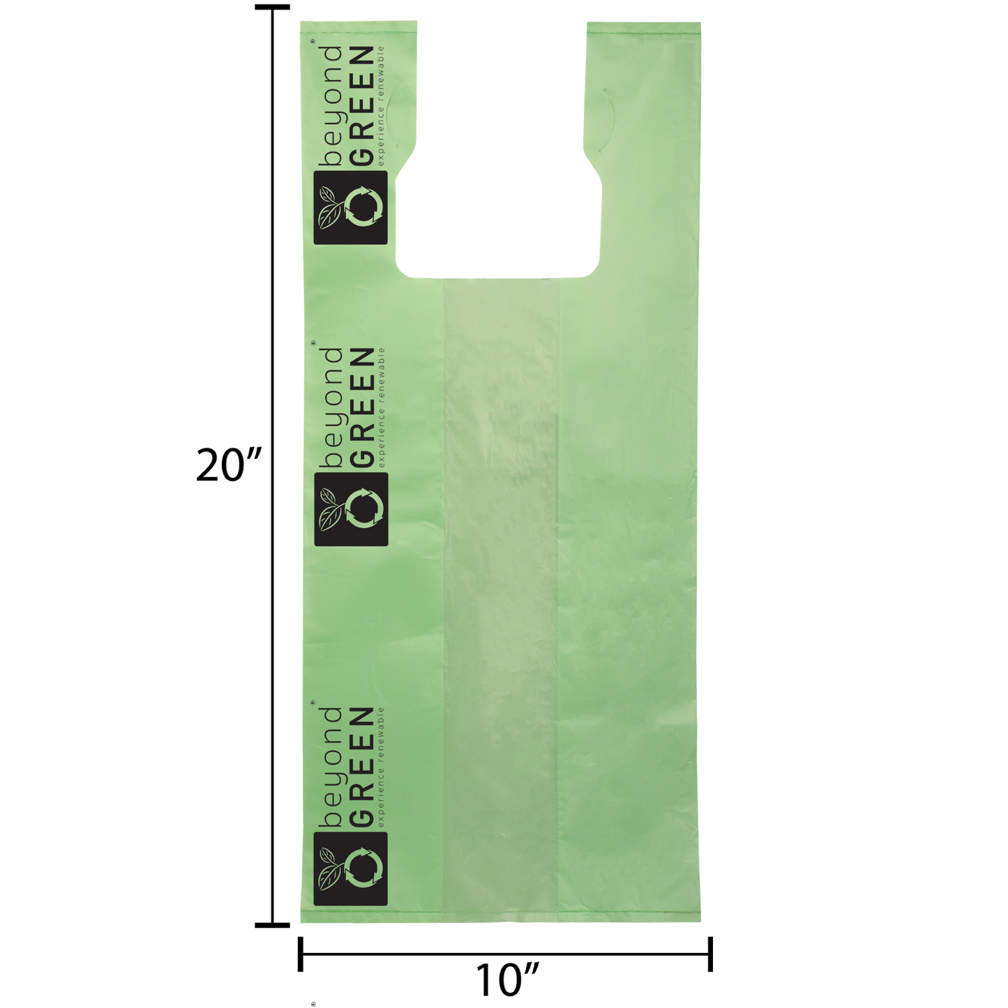 beyondGREEN Cat Litter Bags with Handles – Made in USA, Leak-Resistant & Easy-Tie Cat Litter Bags beyondGREEN biotech™