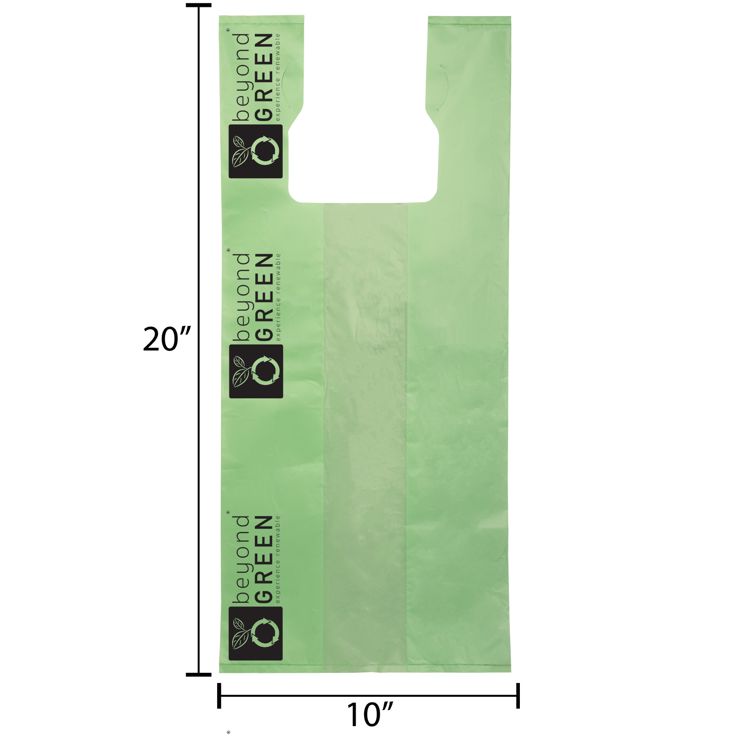 beyondGREEN Cat Litter Bags with Handles – Made in USA, Leak-Resistant & Easy-Tie Cat Litter Bags beyondGREEN biotech™