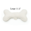 Boba & Vespa Plush Hemp Dog Bone Toy for Gentle Chewers | Soft & Squeaker Free Large (11.5") Dog Bones The Kind Pet