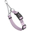 Biothane Adjustable Martingale Collar with Quick Release Buckle Pastel Purple Dog Collars Dogline