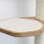 The Climb Condo - Cat Wall Climbing System Natural Bamboo Natural Canvas Leaf Shelf Cat Condo Catastrophic Creations