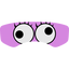 Lens Wrap - Rex Specs V2 Purple Googly Eyes Rex Specs