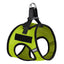 York Mesh Harness + Built-in Hook & Loop Fasteners Lime Green Dog Harnesses Dogline