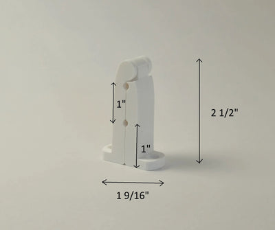 XPen Wall Mount Brackets - Long Design for Custom Pet Pen Configurations (4-Pack) Pet Hardware Bunny Business