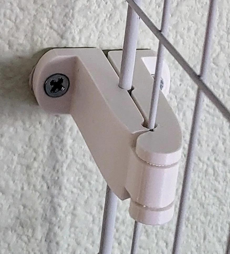 XPen Wall Mount Brackets - Long Design for Custom Pet Pen Configurations (4-Pack) Pet Hardware Bunny Business