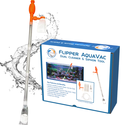 Flipper AquaVac Gravel/Sand Cleaner & Siphon Kit Flipper Accessories Flipper Aquarium Products