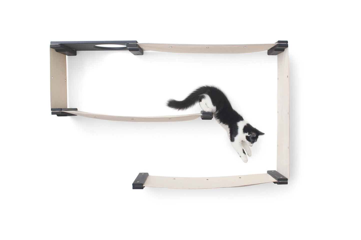 Cat Maze Wall - 3 Tier Cat Tree Cat Condo Catastrophic Creations