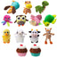 6" Mini Animal Dog Toy Collection Dog Toys Dogline