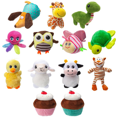 6" Mini Animal Dog Toy Collection Dog Toys Dogline