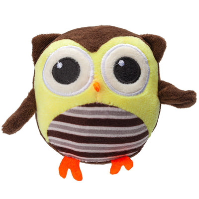 6" Owl Mini Dog Toy Dog Toys Dogline