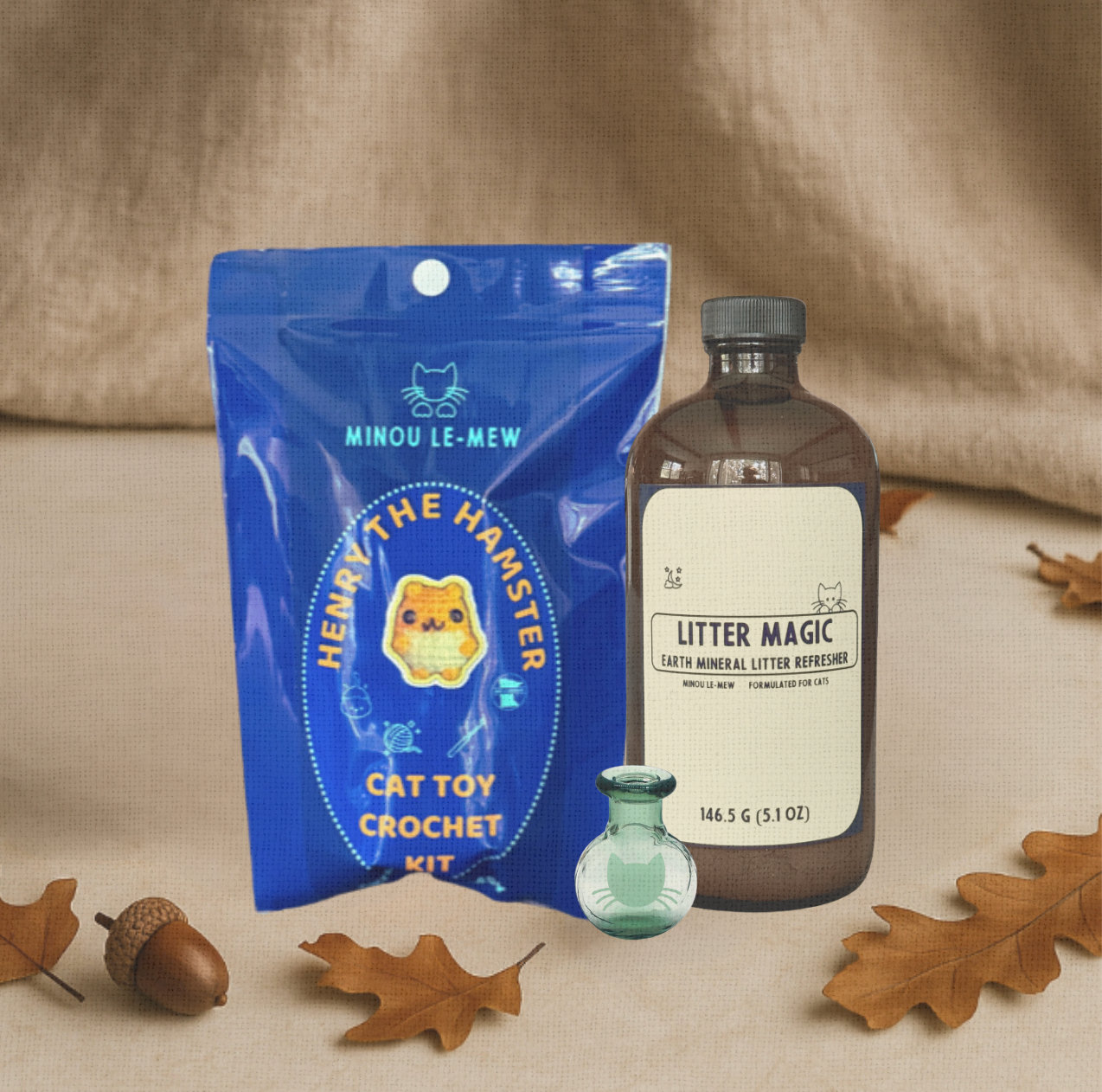 Cat Toy Crochet Kit | Handcrafted Cat Toy Making for the Crafty craft kit Chunkles