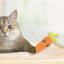 Lulu the carrot | lightweight cat toy cat toy Chunkles