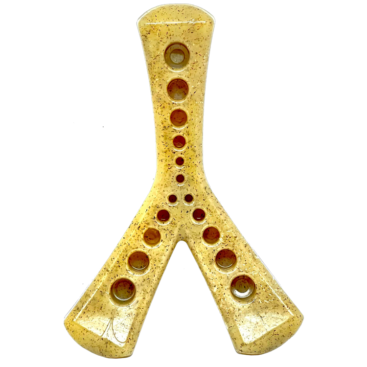 MOD Wishbone Nylon Dog Chew Toy for Aggressive Chewers | USA Made MOD Wishbone Nylon Dog Bone - Medium Nylon Dog Toys SodaPup/True Dogs, LLC