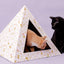 'Terrazzo' Cardboard Cat Pyramid KittyKardboard