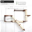 The Crossroads - Cat Wall Scratcher - Tree with Ramp Cat Condo Catastrophic Creations
