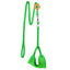 Mesh Step-In Nylon Dog Harness + Optional Flower Dog Leash Lime Green Dog Harnesses Dogline